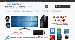 Desktop Screenshot of multi-ecrans.com